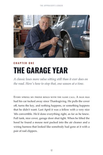 Chapter One opening page, The Garage Year